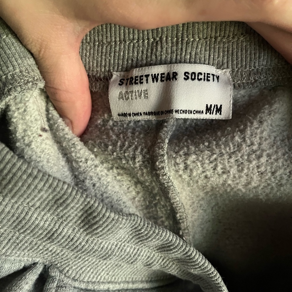 Streetwear Society Heather Gray Joggers - Picture 3 of 3